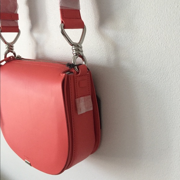 ALLSAINTS Captain Round Leather Crossbody Bag - Picture 8 of 14